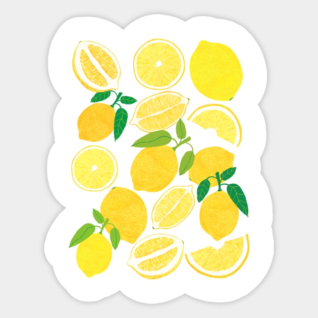 Lemon Harvest Sticker by LeanneSimpson